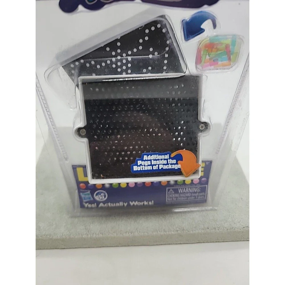 World's Smallest LITE BRITE Art Toy Miniature Light Bright Pegs Hasbro New